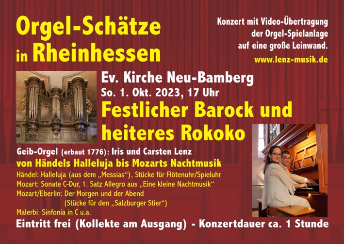 Flyer Konzert 1 Oktober Neu-Bamberg k